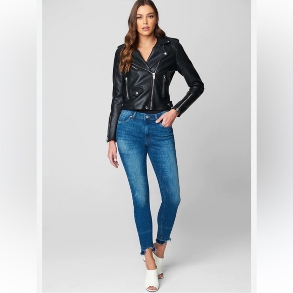 NWOT - TOPSHOP -  FAUX LEATHER JACKET - Picture 3 of 8